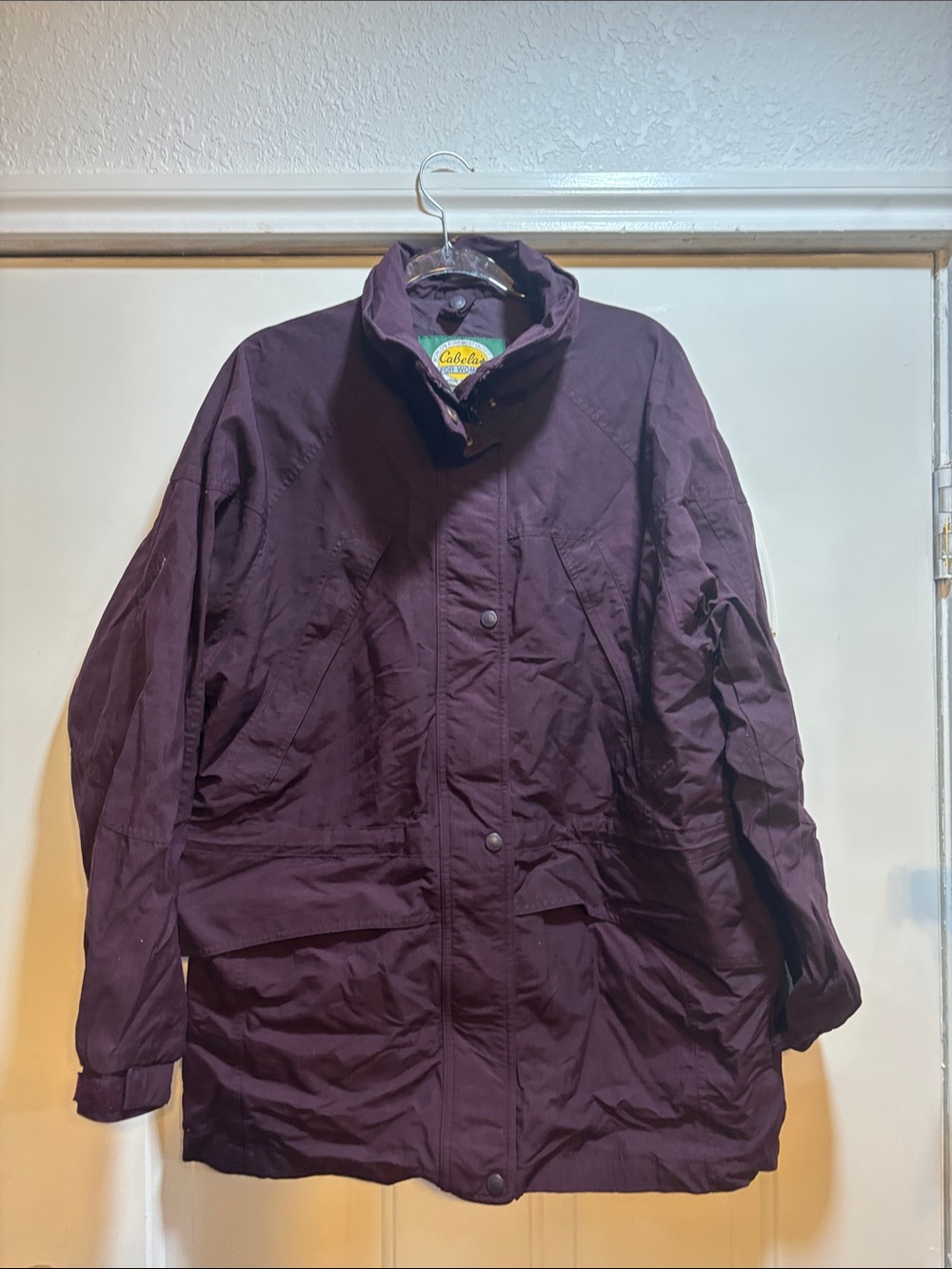 🍒Cabela's for women Plum coat size M Reg GUC